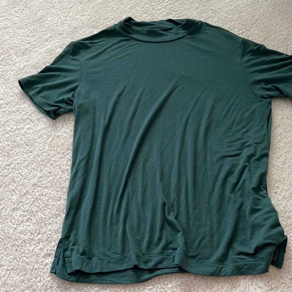 Emerald green mock neck American Eagle XS